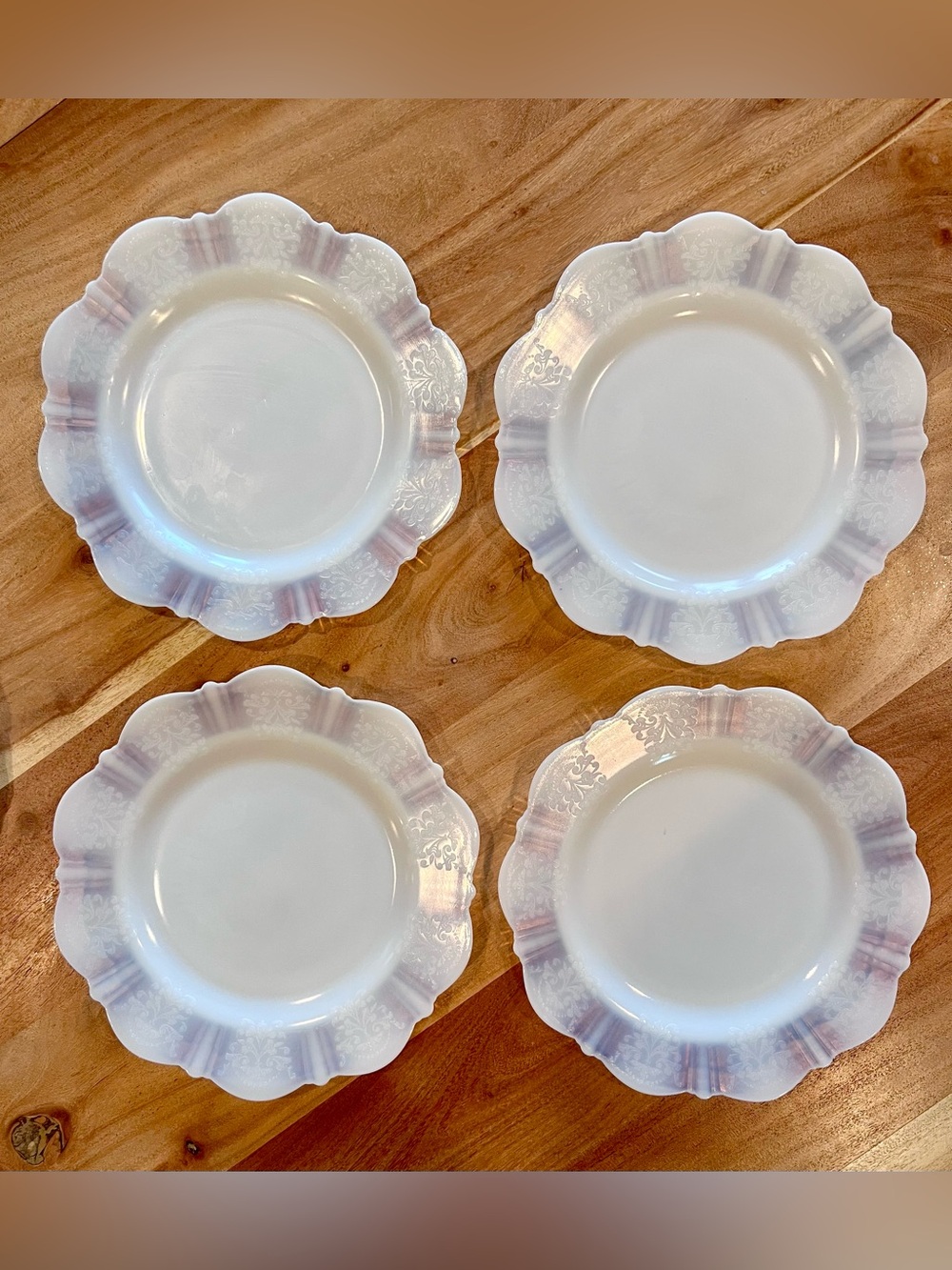 Macbeth-Evans “American Sweetheart” Monax 9 inch Plates- Set of 4